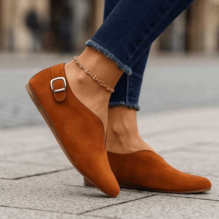 Bella Suede Loafers