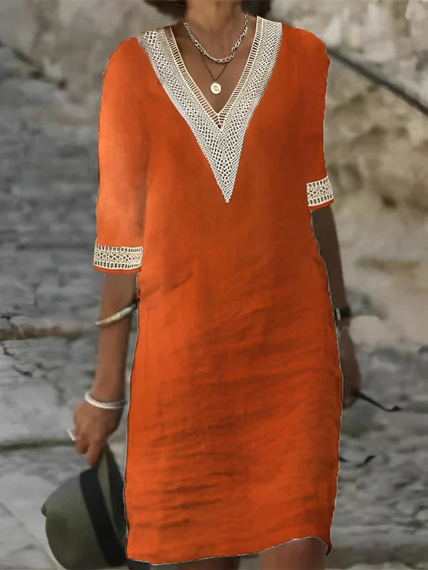 JULEYNA™ – BREEZY NATURAL-FIBER DRESS FOR EFFORTLESS STYLE