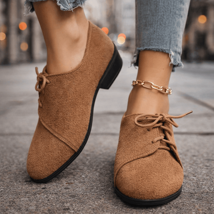 Nicole Suede Heels