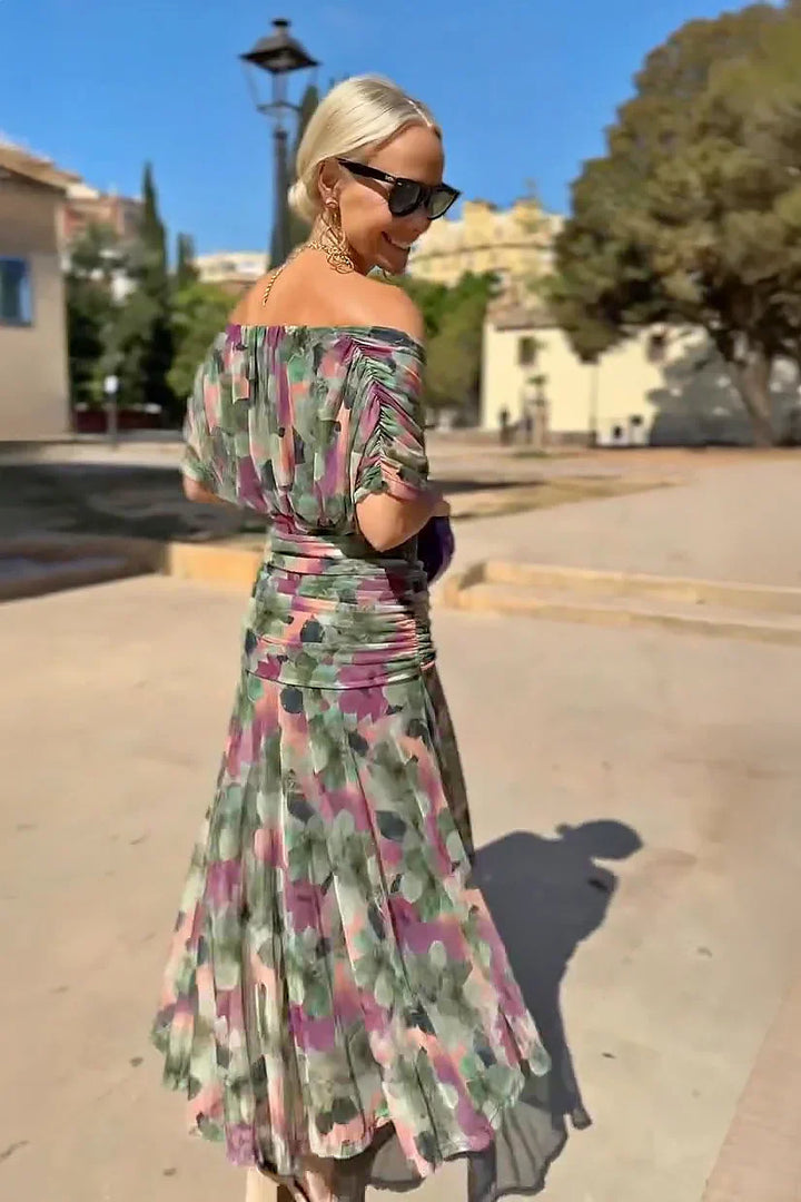 Celestia Glow – The elegant maxi dress that turns every moment into an occasion