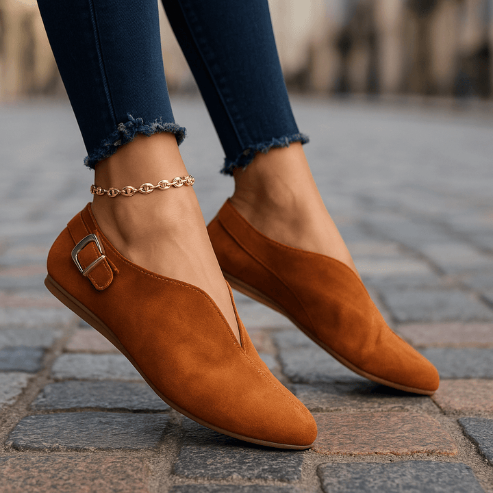Bella Suede Loafers