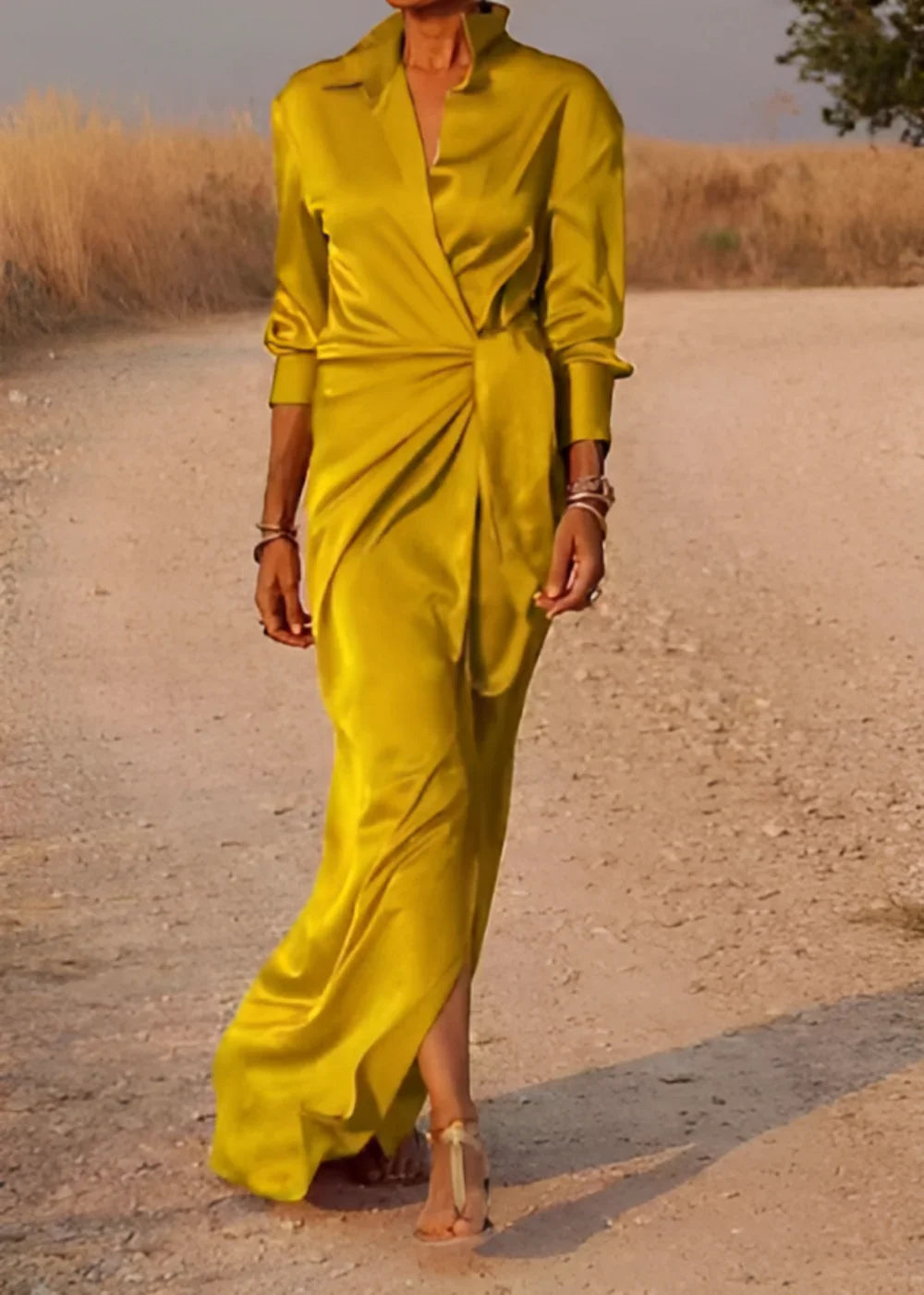XÉLANI™ – WOMEN’S PARTY DRESS WITH BOW DETAIL